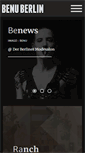 Mobile Screenshot of benu-berlin.com